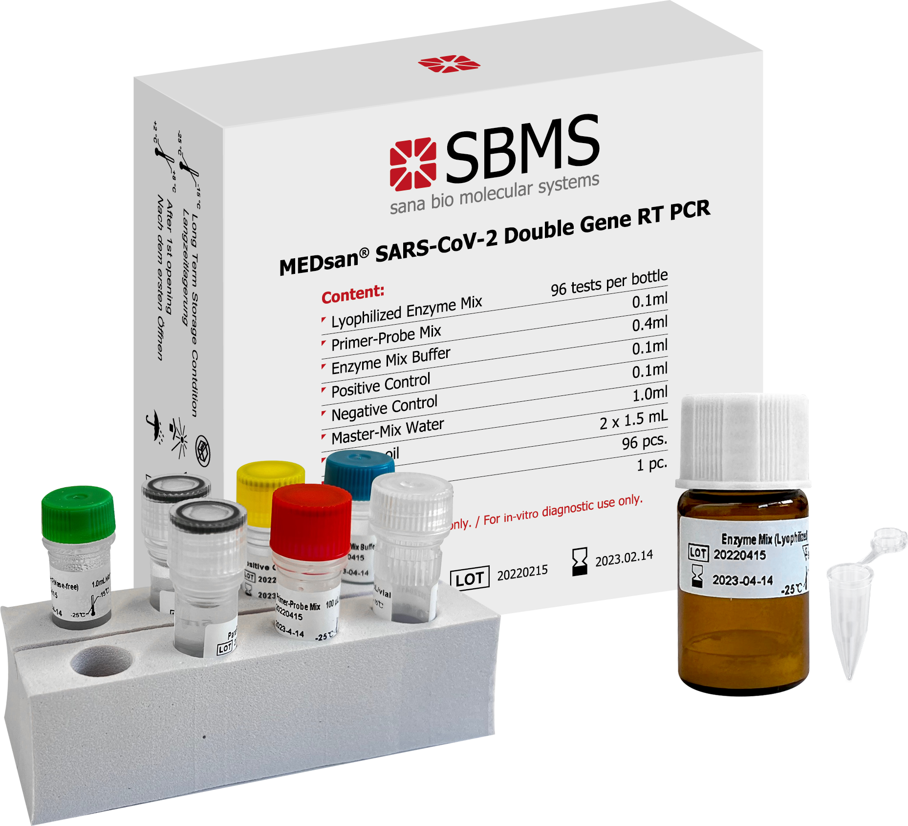 MEDsan® SARS-CoV-2 Double Gene RT PCR